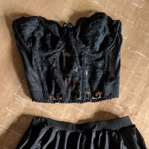 Vintage Victoria Secrets Lace Bustier